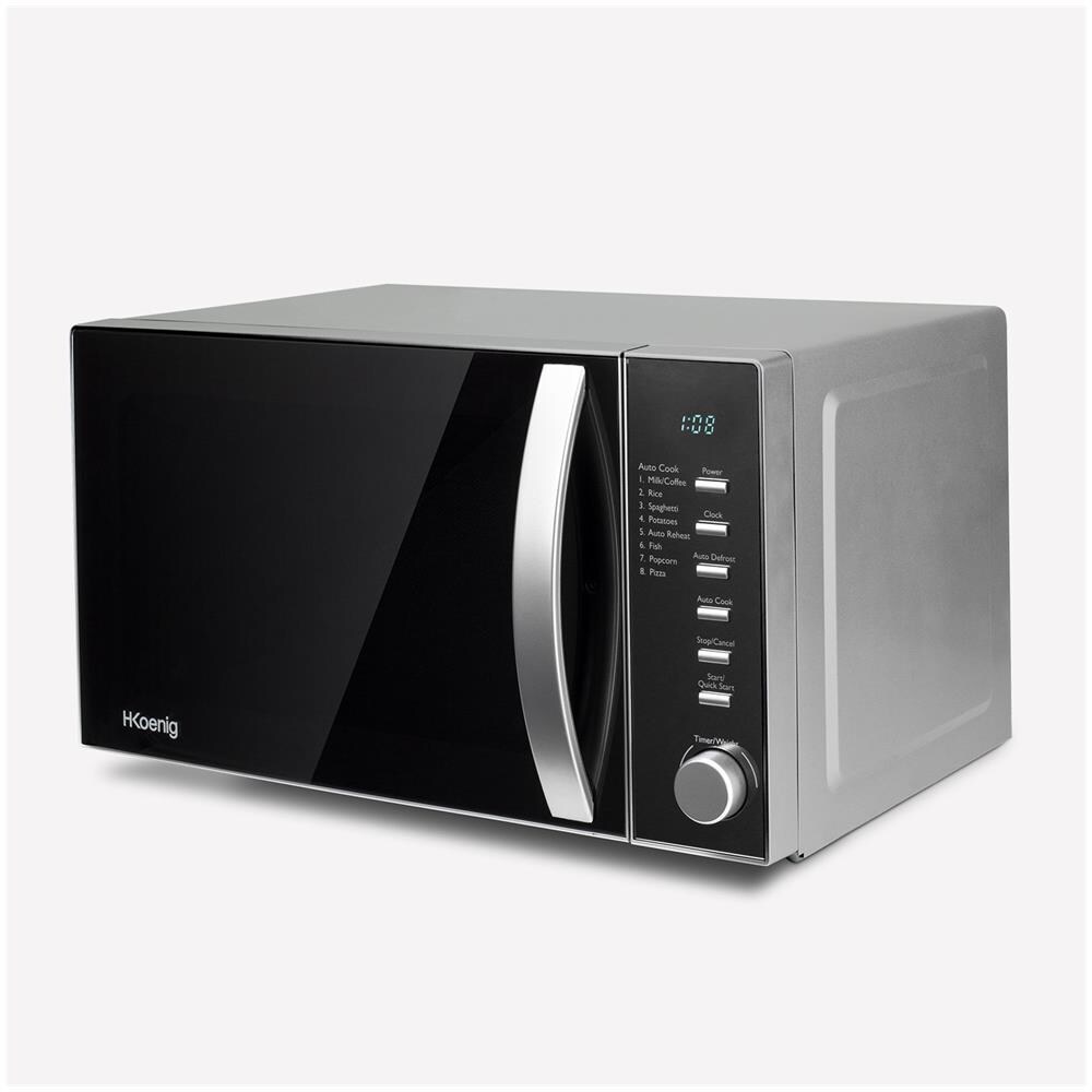 Forno Microonde Digitale VIO2 Capacità 20 L Potenza 700 W Colore Grigio / Nero - Foto 2