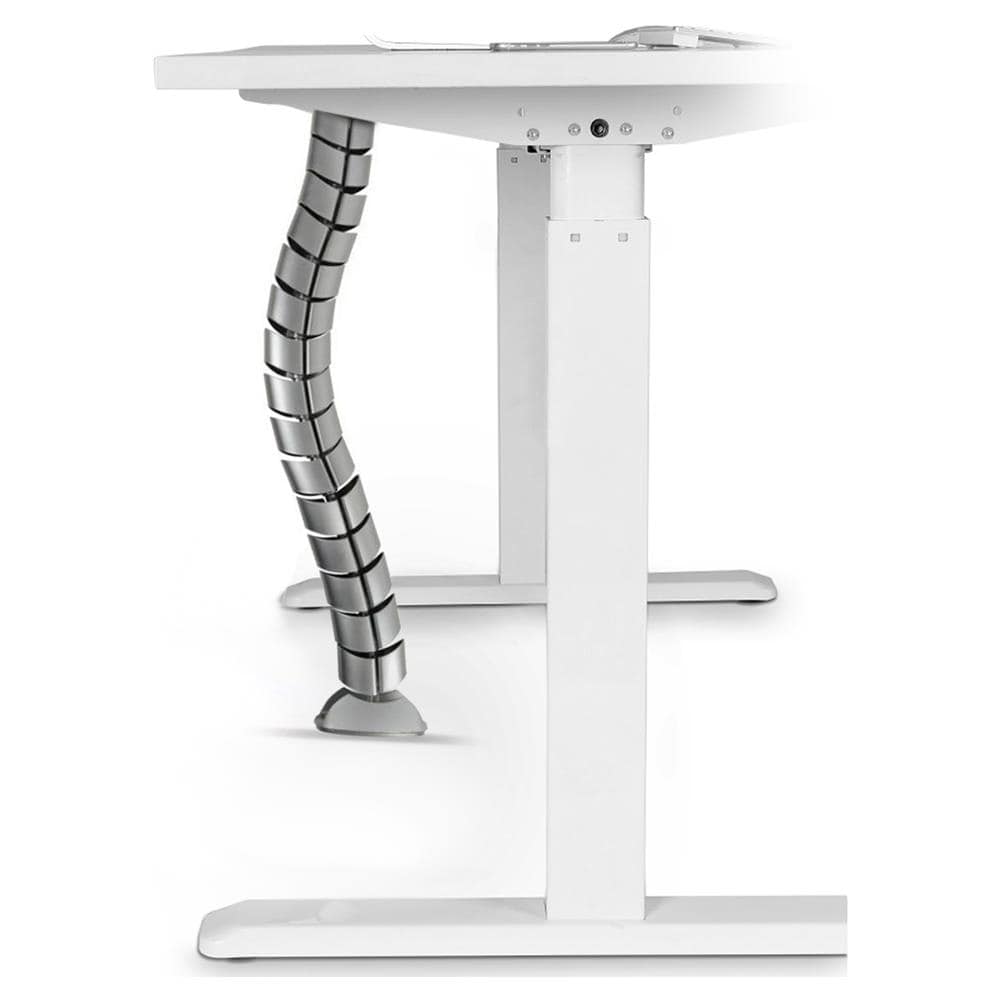 Copricavi Avvolgi Cavi A Spirale, Mc-768 S Argento - Foto 3