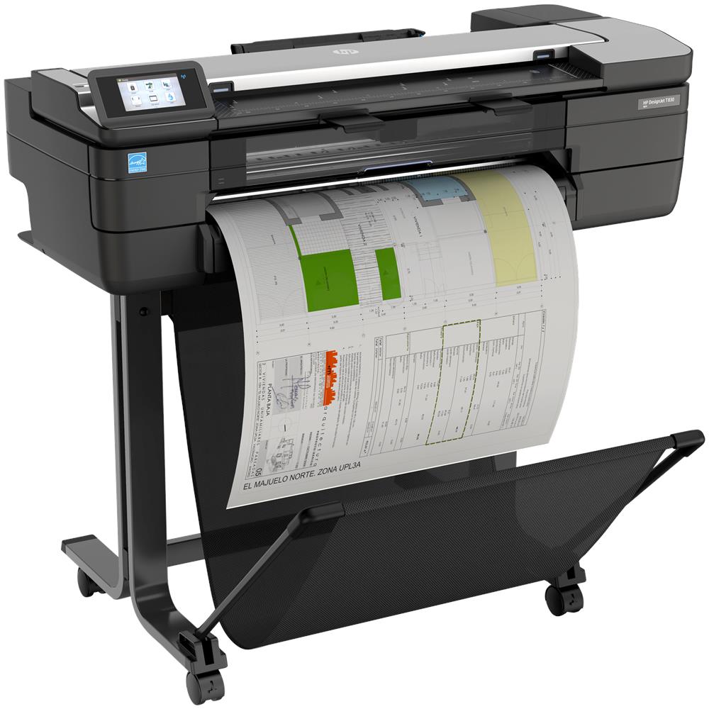 Stampante Grandi Formati Designjet T830 24 Inkjet a Colori A1 Wi-Fi / Ethernet / USB - Foto 2