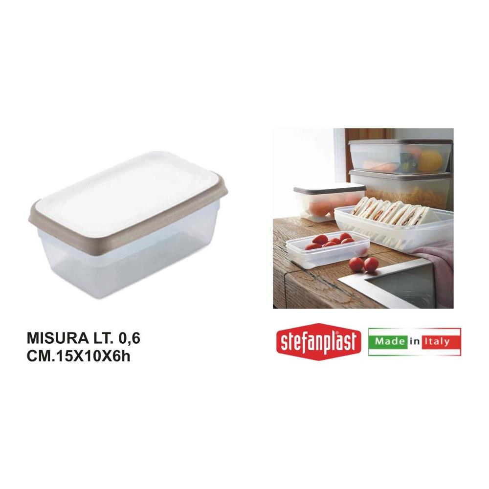 Ciao Fresco Contenitori Per Frigo, Piccoli Qualità Robusta Made In Italy - 0,6 - Foto 2