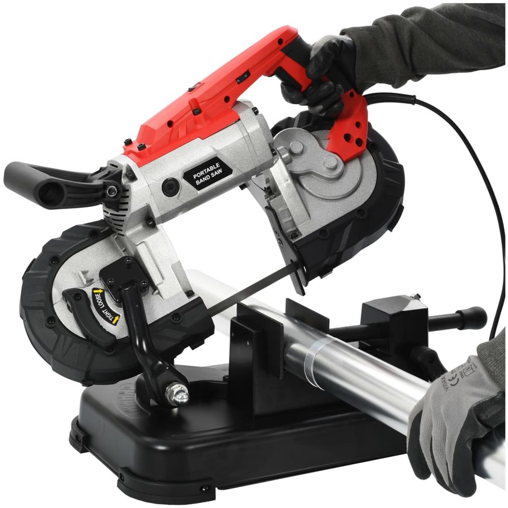 Sega A Nastro Con Base E Custodia Portatile In Acciaio - Foto 2