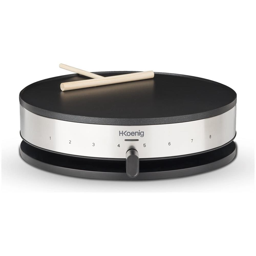 Crèperia Elettrica KREP29 con Potenza 1300 W Colore Acciaio Inox - Foto 1