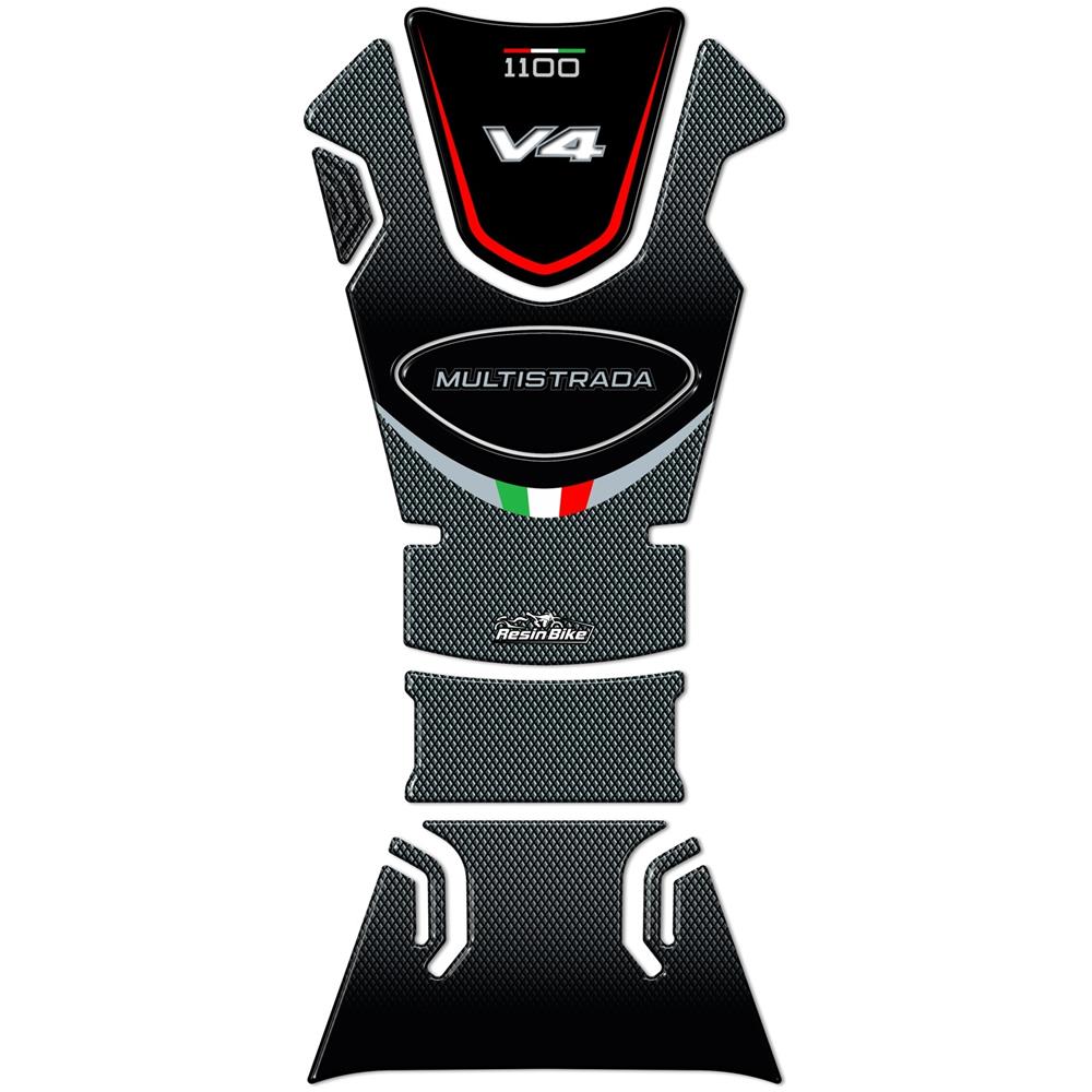 Adesivo 3d Paraserbatoio Compatibile Con Multistrada V4 2021 - Foto 1