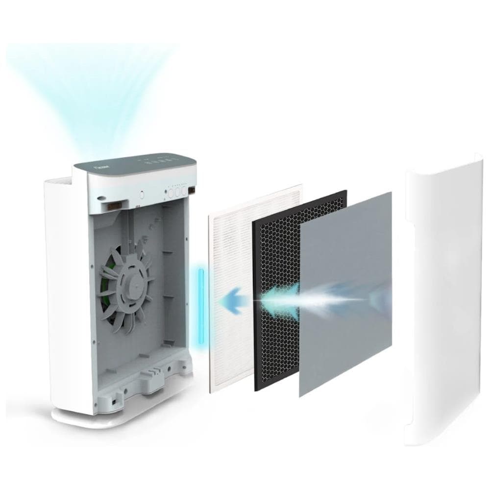 Purificatore D'aria 20m2 55w - Airp200uv - Foto 10