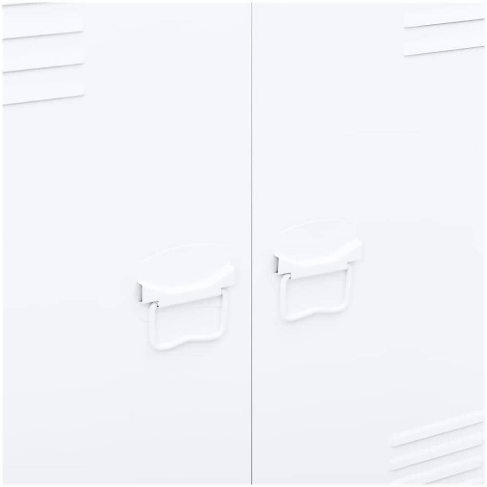 Armadio Classificatore Bianco 90x40x100 Cm Acciaio - Foto 3