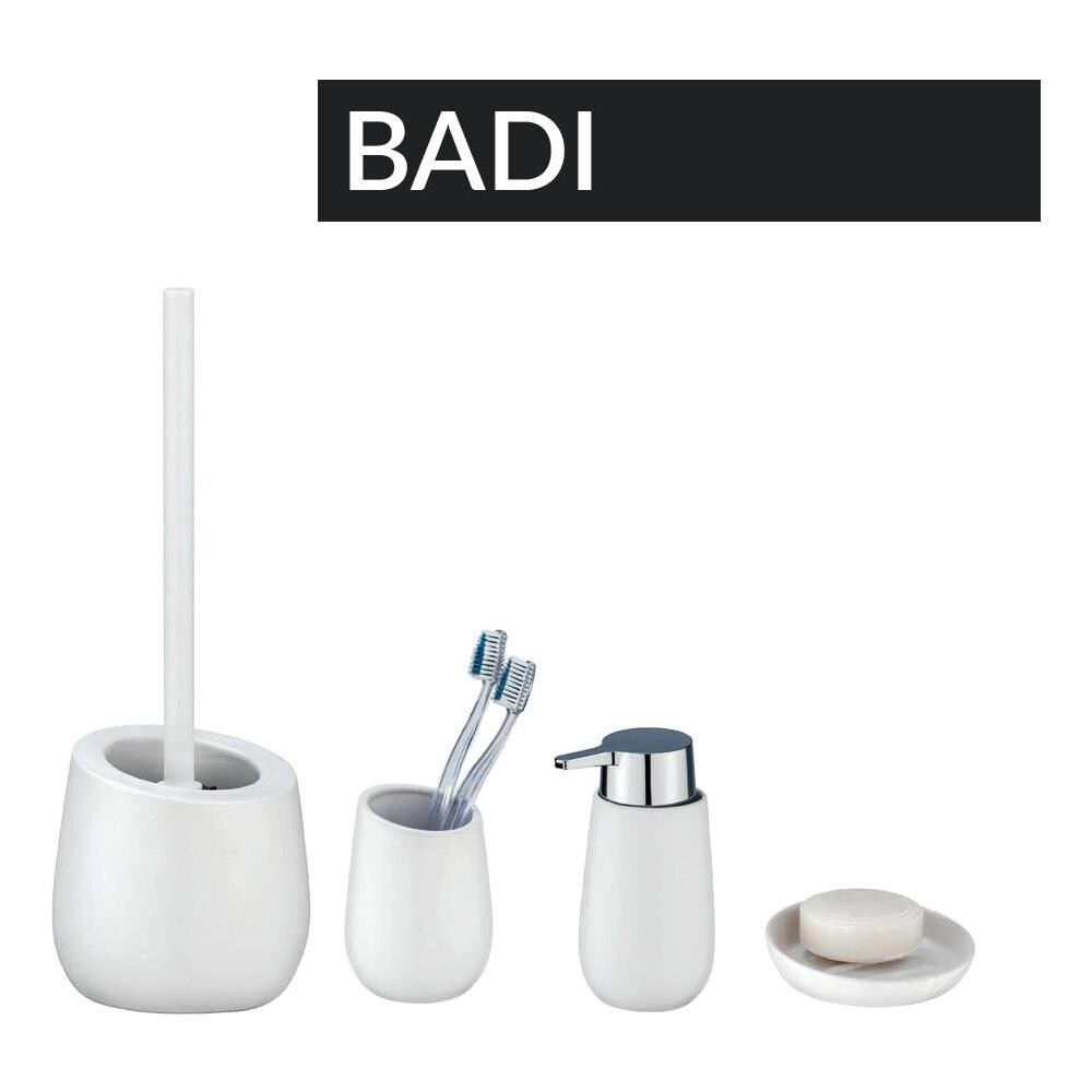 Tazza Per Spazzolino Badi, Bianco, - Foto 2