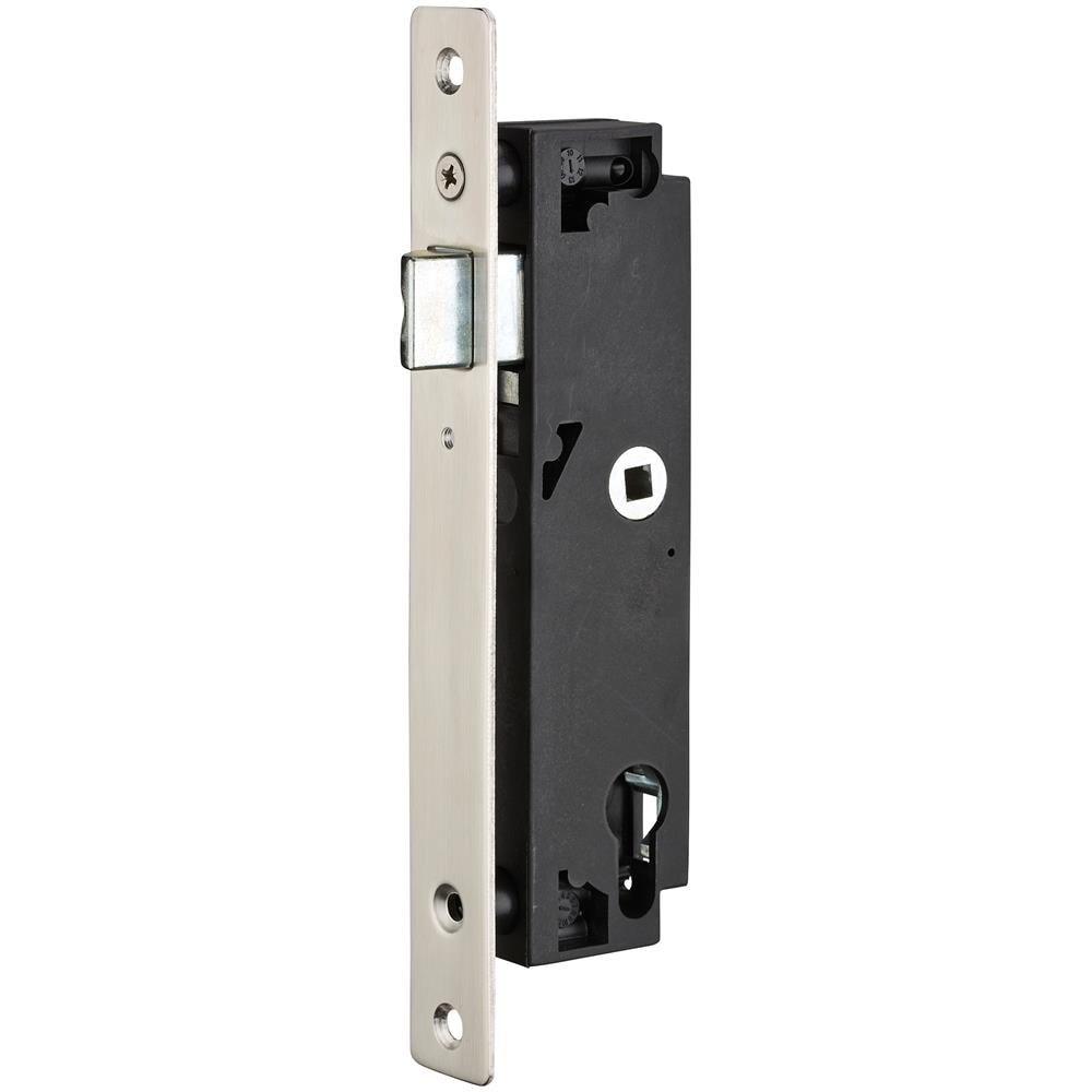 Serratura Di Sicurezza A Cilindro, Per Cancello, Asse 40mm, Piastra Quadra, Nero - - Foto 1