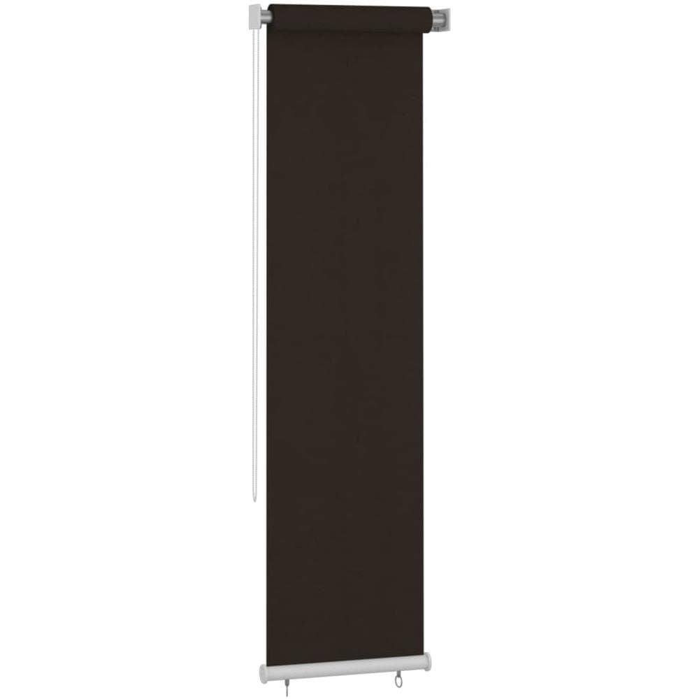 Tenda A Rullo Per Esterni 60x230 Cm Marrone Hdpe - Foto 3