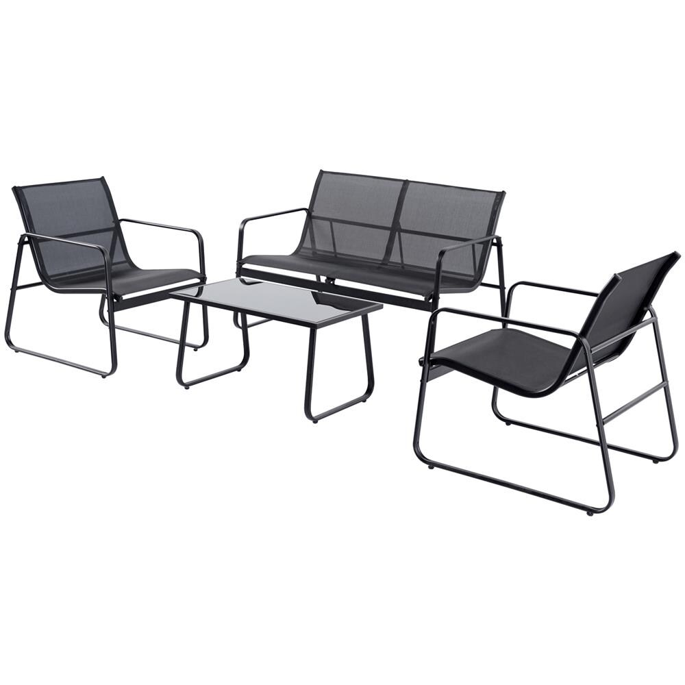 Sintra Mobile Da Giardino In Metallo A 4 Posti - Foto 1