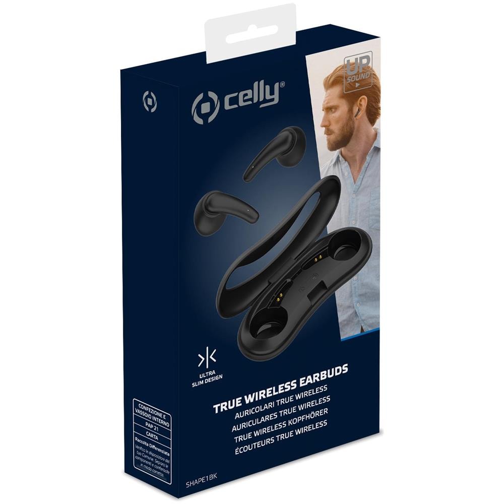 SHAPE1 Auricolare True Wireless Stereo (TWS) In-ear Musica e Chiamate Bluetooth Nero - Foto 7