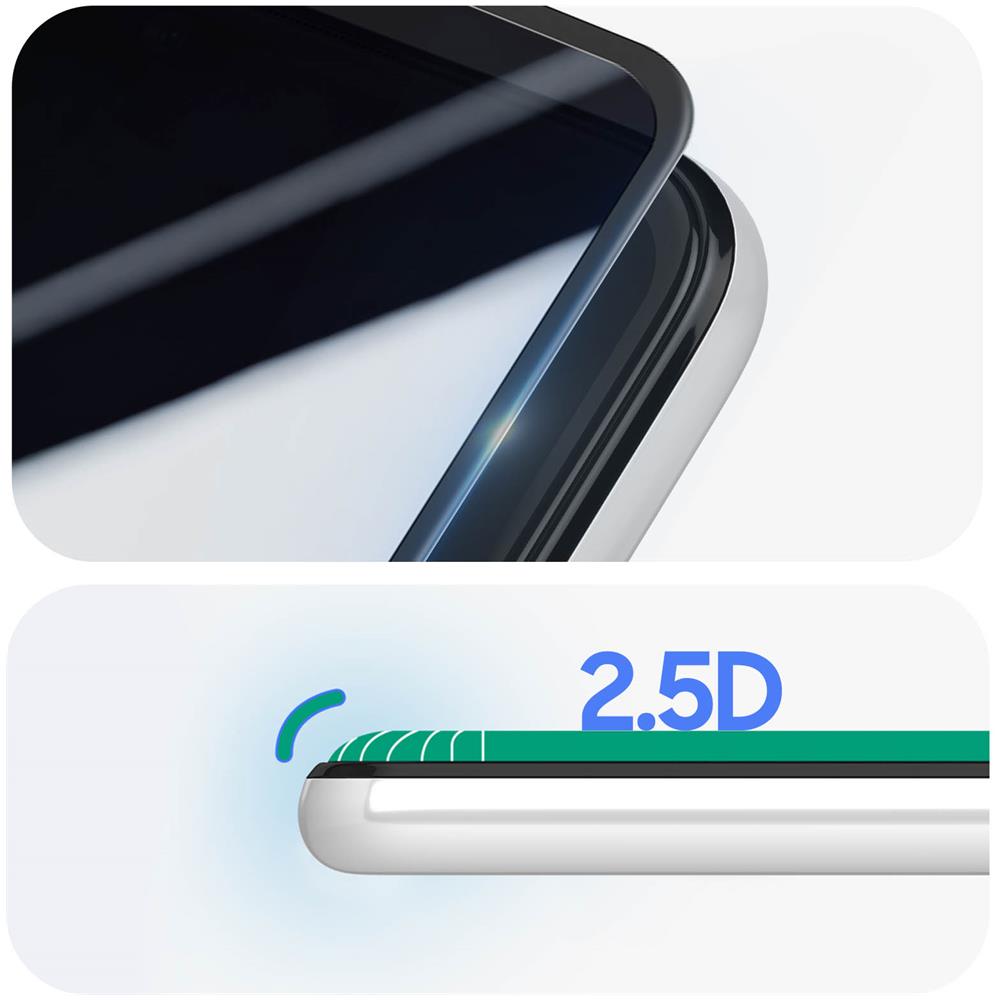 Vetro Temperato Per Samsung Galaxy A05s Durezza 9h Con Applicatore, Nero - Foto 2