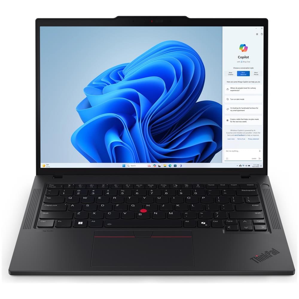 Notebook ThinkPad T14 Gen 5 (Intel) Monitor 14" IPS WUXGA Intel Core Ultra 5 125U RAM 16 GB DDR5 SSD 512 GB Windows 11 Pro - Foto 1