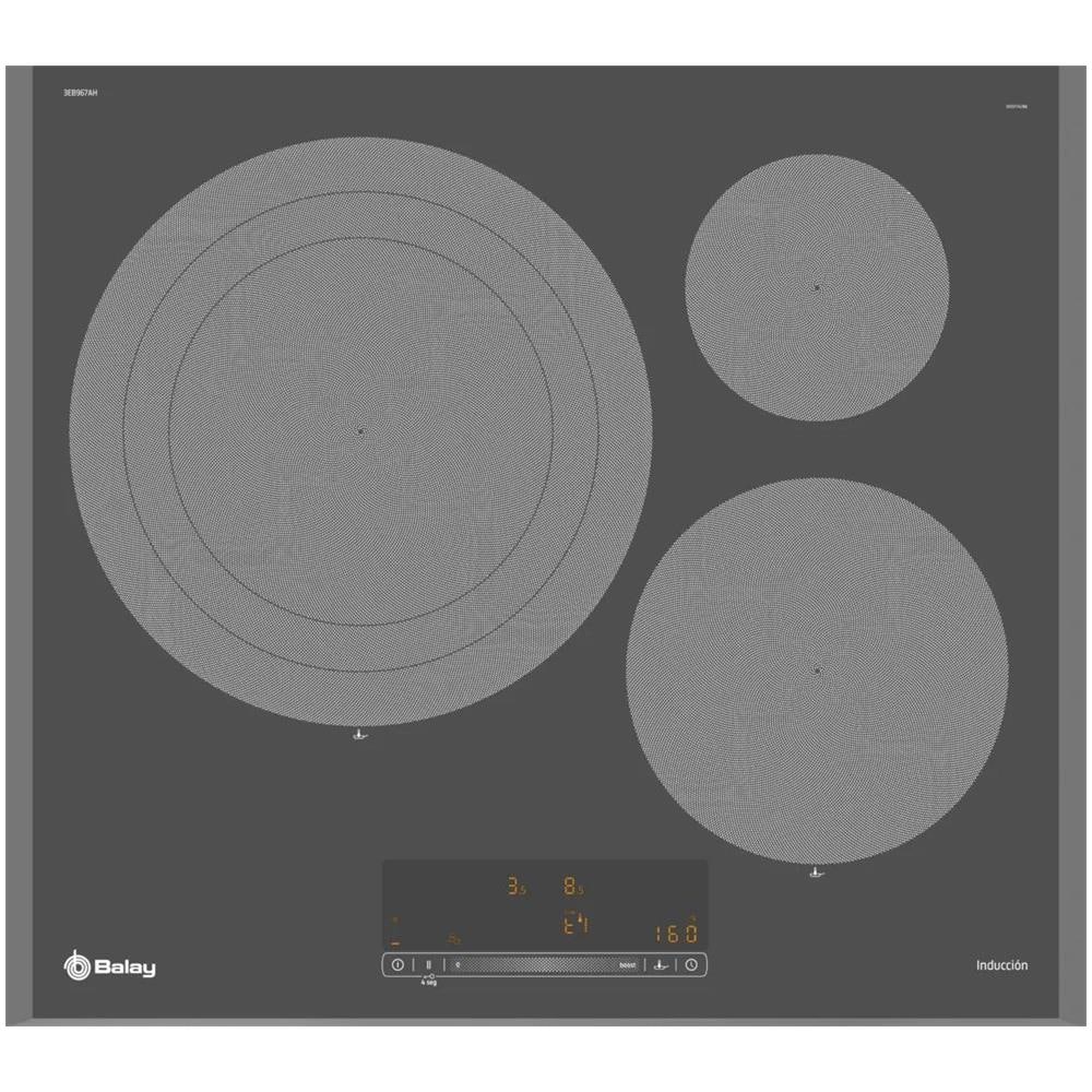 Piano Cottura 3EB967AH a Induzione 3 Zone Cottura da 59.2 cm Colore Antracite - Foto 1