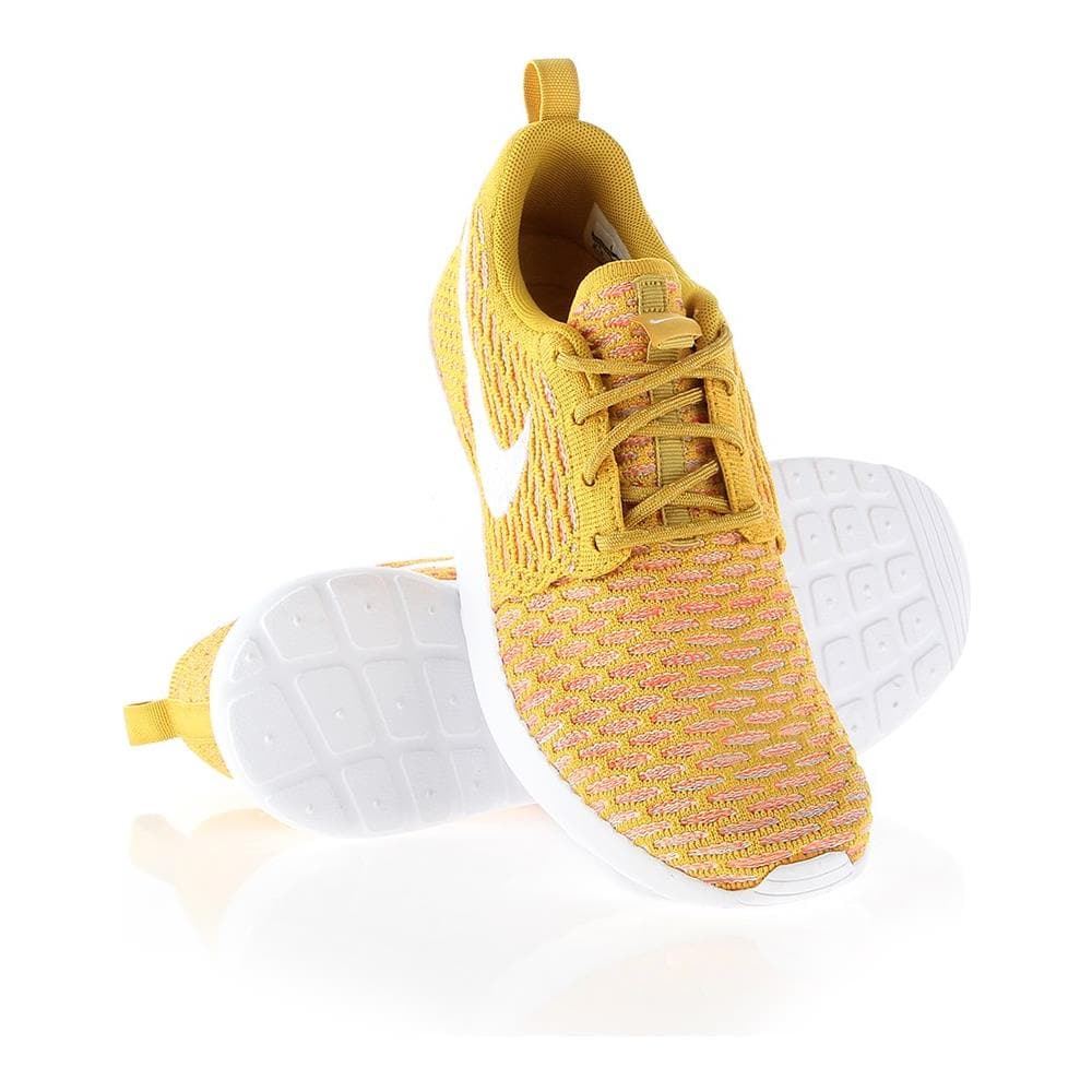Scarpe Wmns Rosherun Flyknit 704927700 Taglia 36,5 Colore Arancione - Foto 2