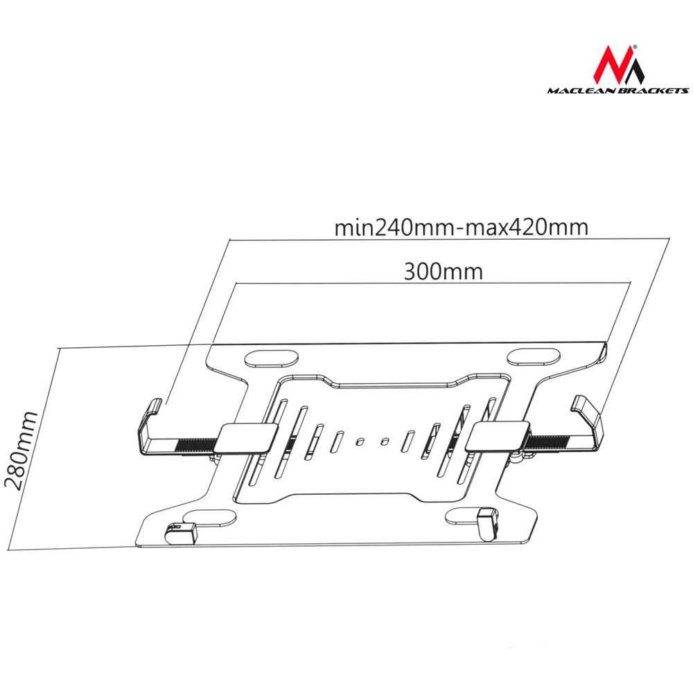 Supporto Per Laptop - Estensione Per Supporti Con Molla Mc-764 - Foto 3
