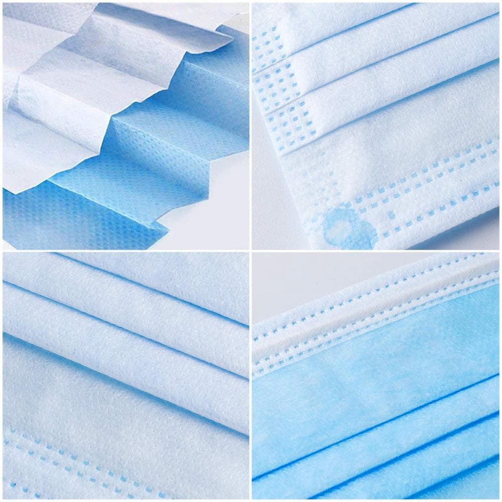 50pc Maschera Blu Monouso Medicale Usa E Getta - Foto 2