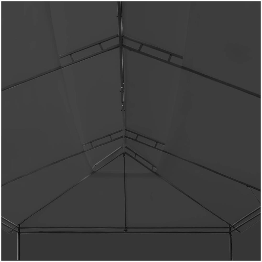 Gazebo Con Tende 600x298x270 Cm Antracite - Foto 2