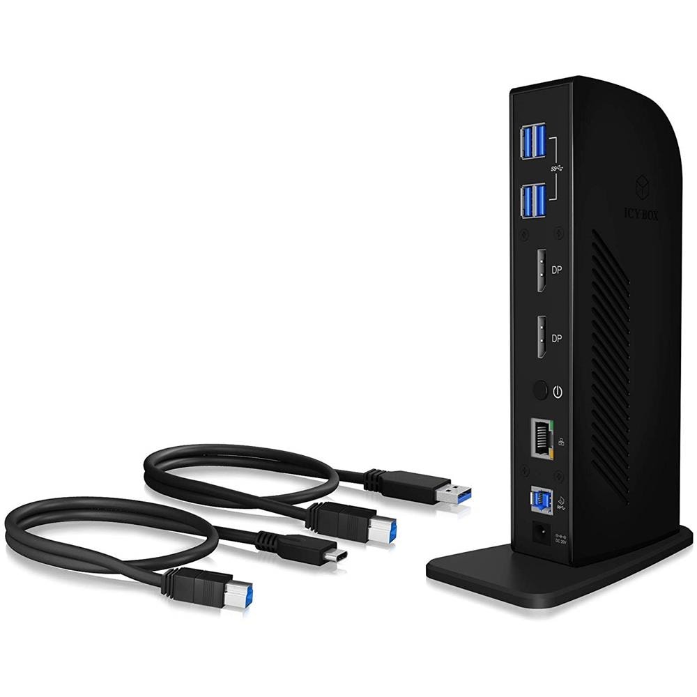 DockingStation IB-DK2242AC 6xUSB 3.0 / 2 x DisplayPorts - Foto 1