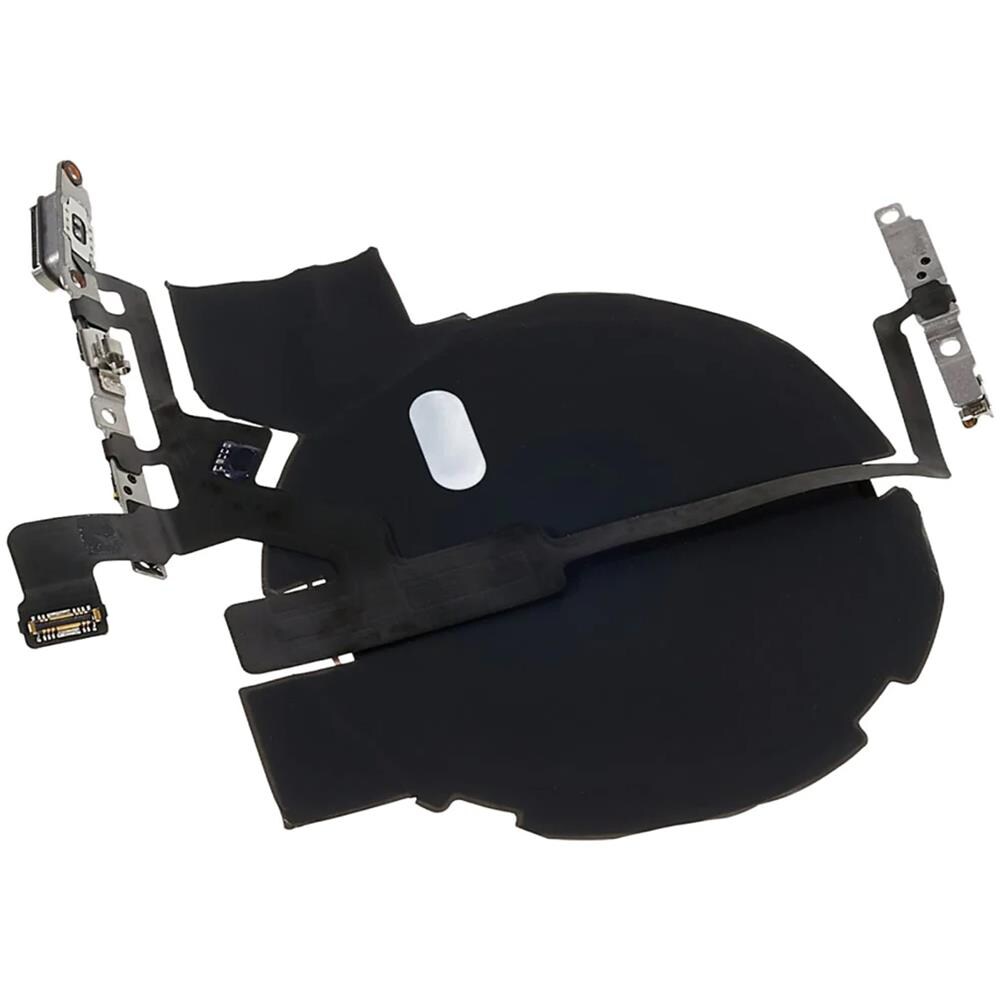 Connettore Di Ricarica Qi Per Iphone 14 Pro Con Sensore Nfc + Tasti Originale - Foto 5