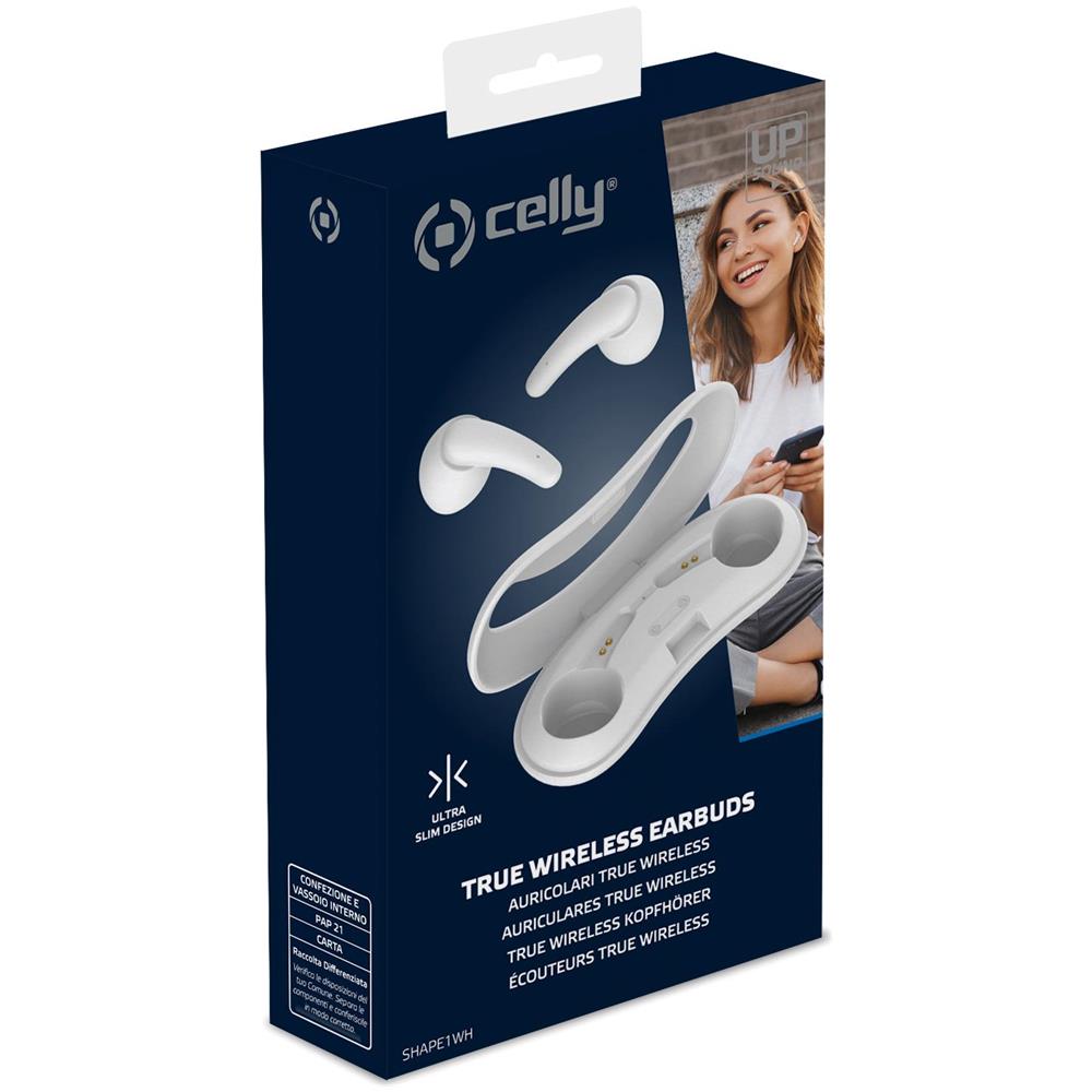 SHAPE1 Auricolare True Wireless Stereo (TWS) In-ear Musica e Chiamate Bluetooth Bianco - Foto 7