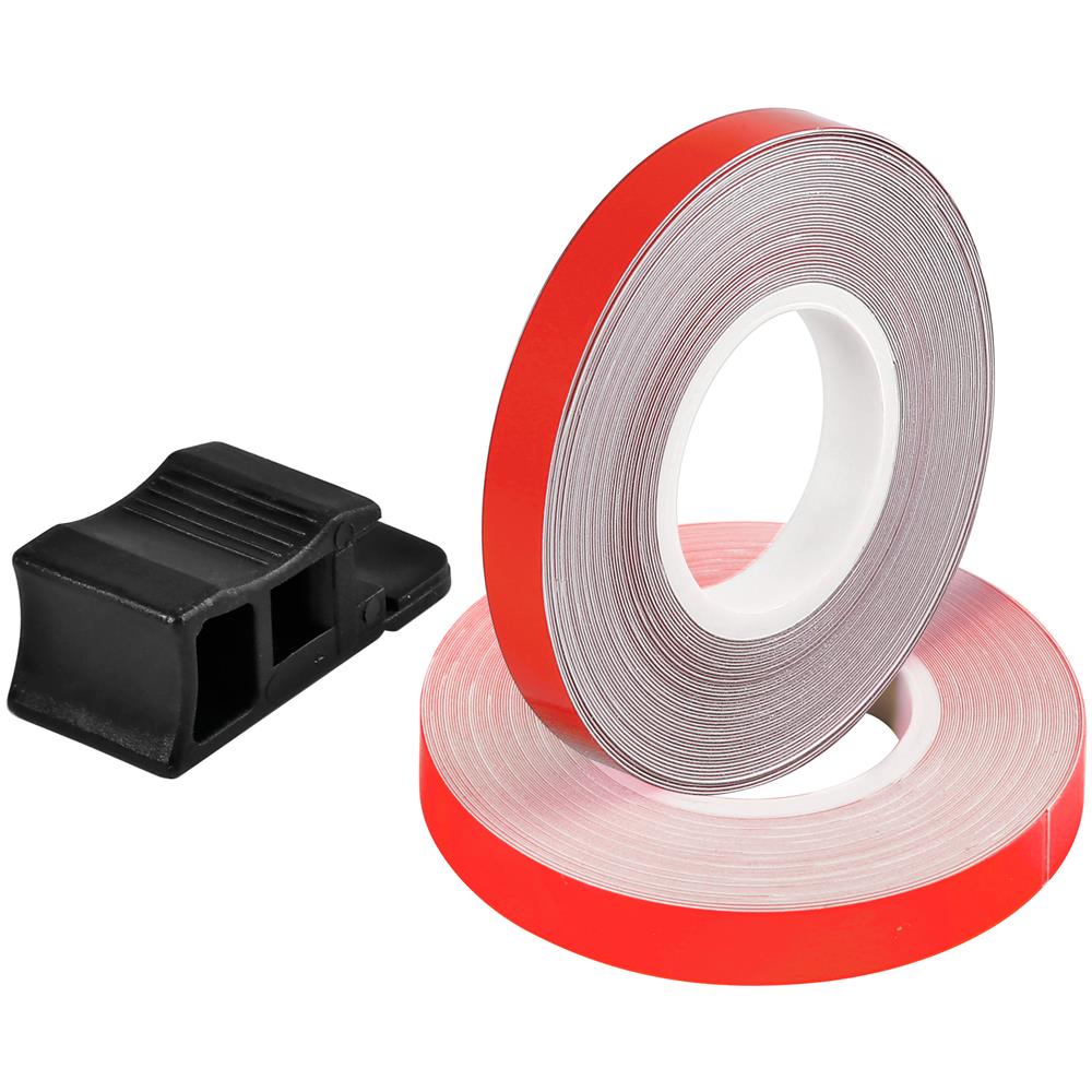 Wheel Stripe Reflective, Profilo Adesivo Per Cerchi Ruota - Rosso - Foto 1