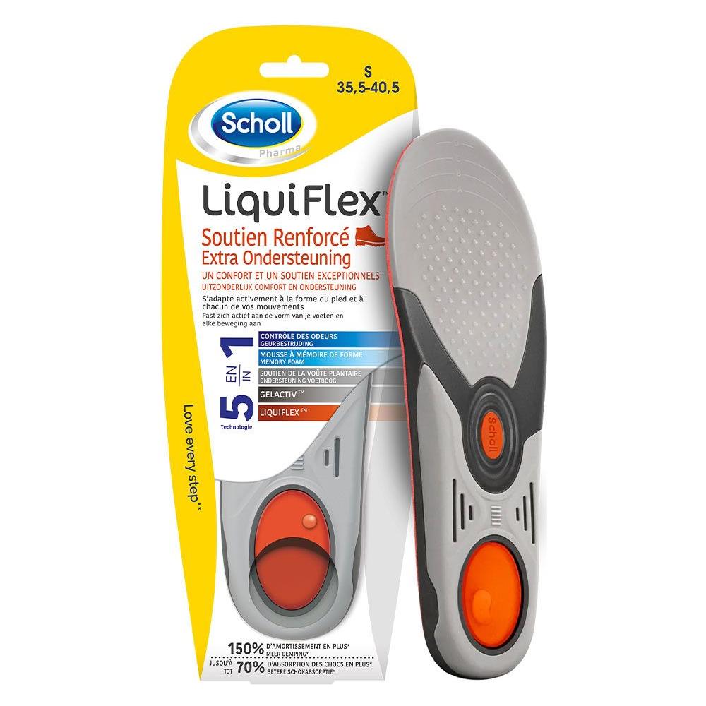 Solette Di Sostegno Rinforzato Da Donna Liquiflex Taglia 35.5-40.5 Scholl - Foto 1