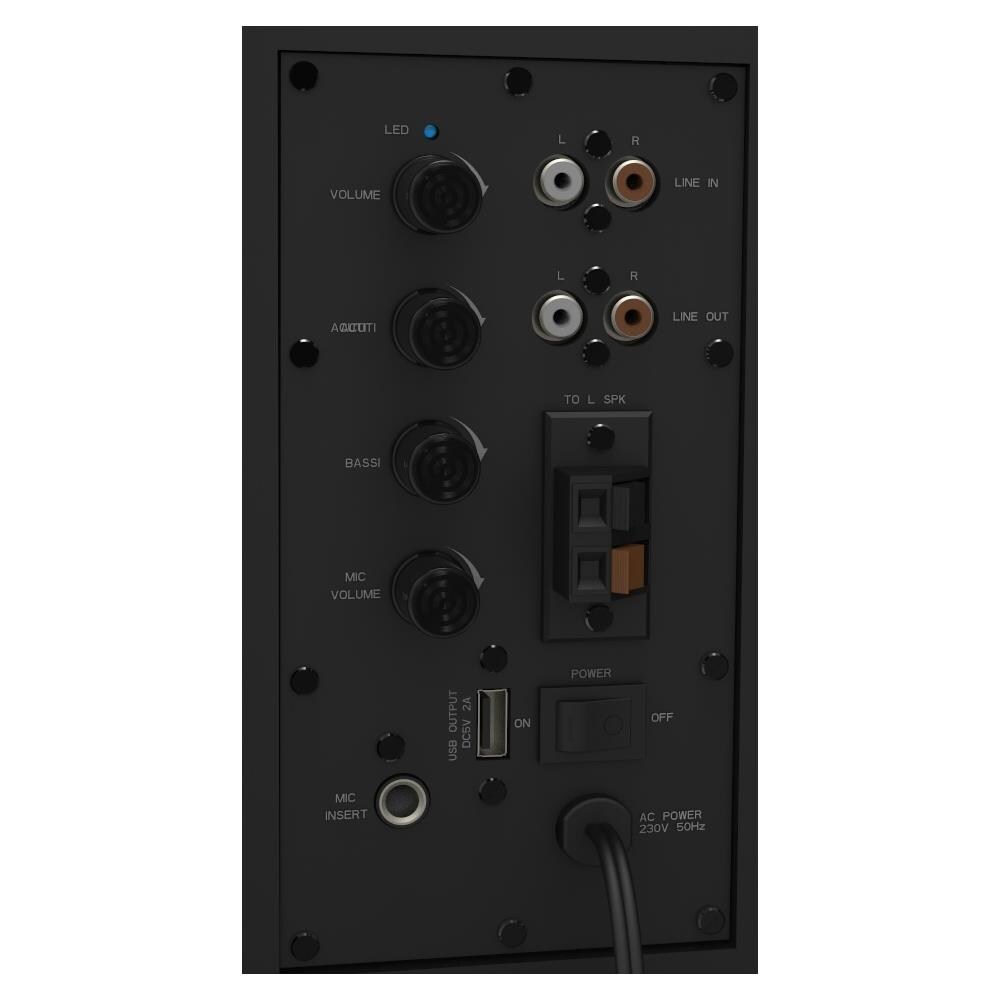 HS.WALL250MB altoparlante 2-vie Nero Cablato 250 W - Foto 2