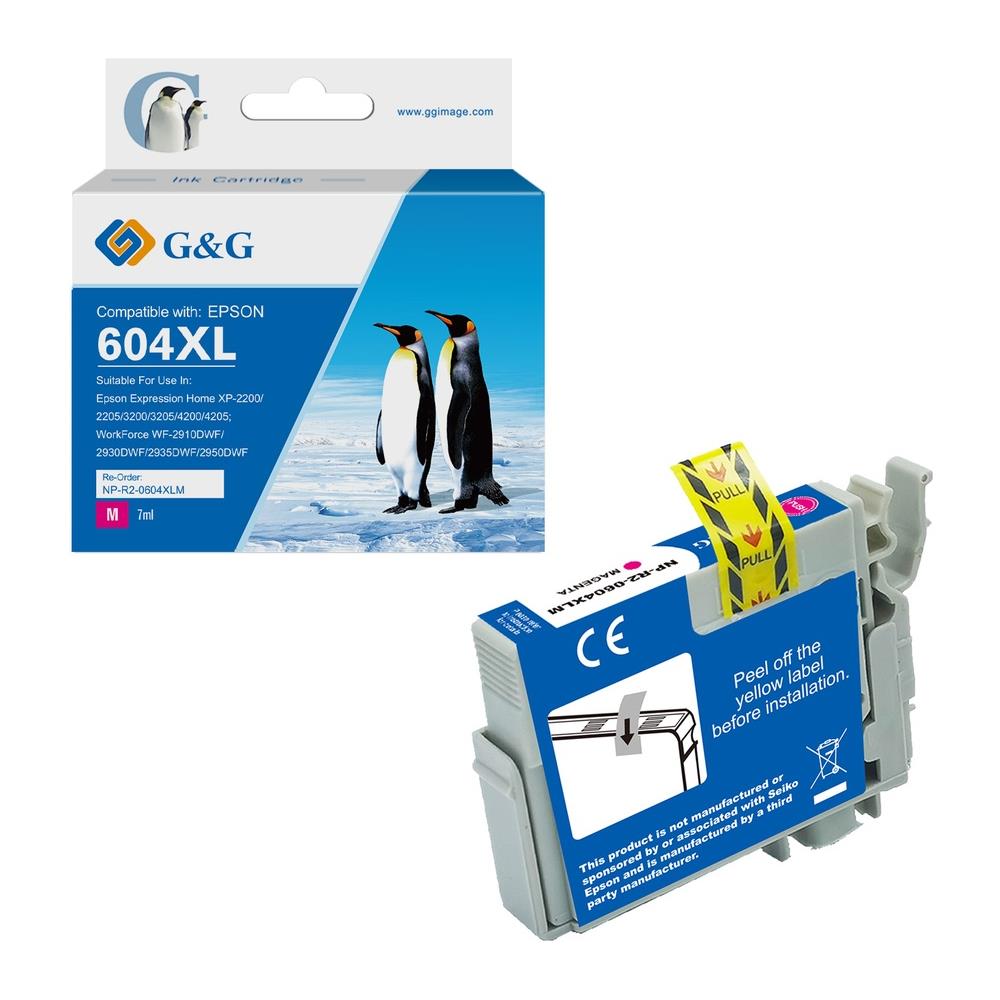 Cartuccia Inkjet C13T10H34010 604XL Magenta Capacità 350 Pagine - Foto 1