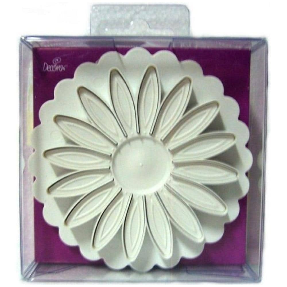 Stampo Ad Espulsione Gerbera Per Pasta Di Zucchero   - Cm 8,5 - Foto 2