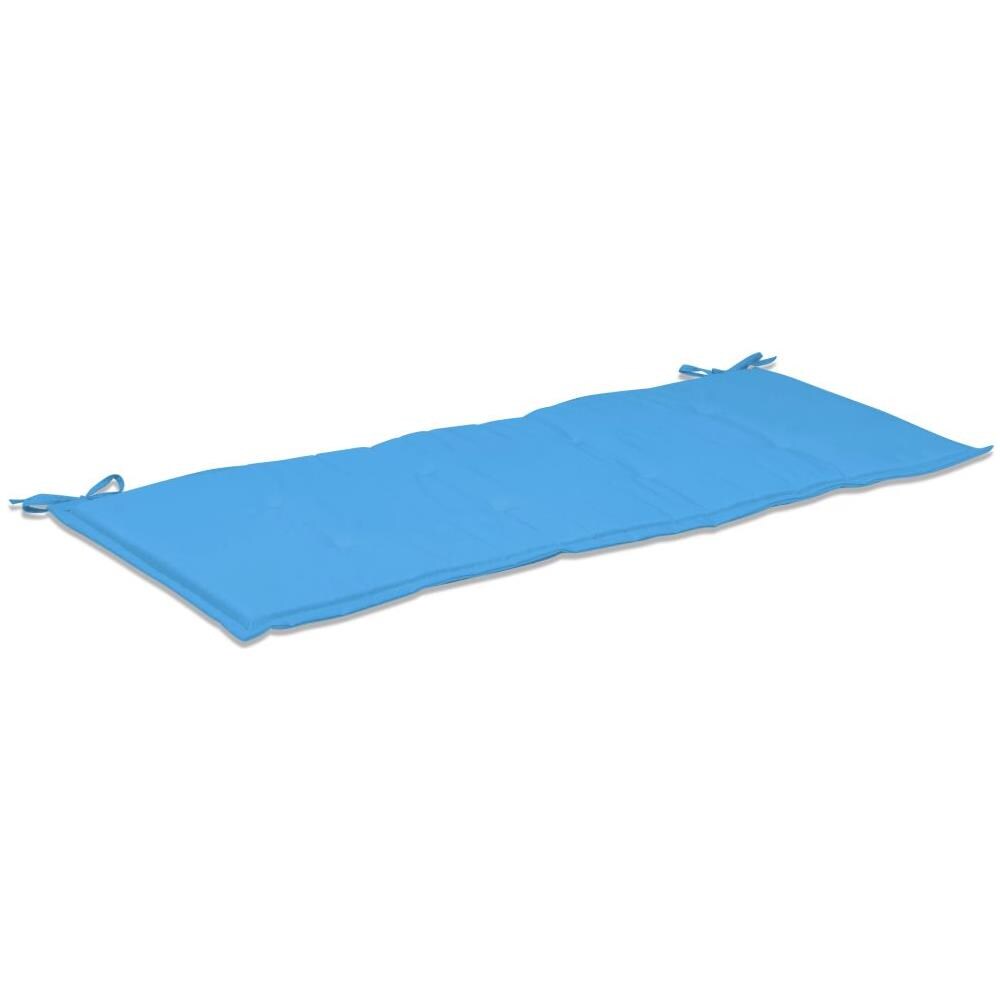 Cuscino per Panca da Giardino Blu 120x50x4 cm - Foto 2