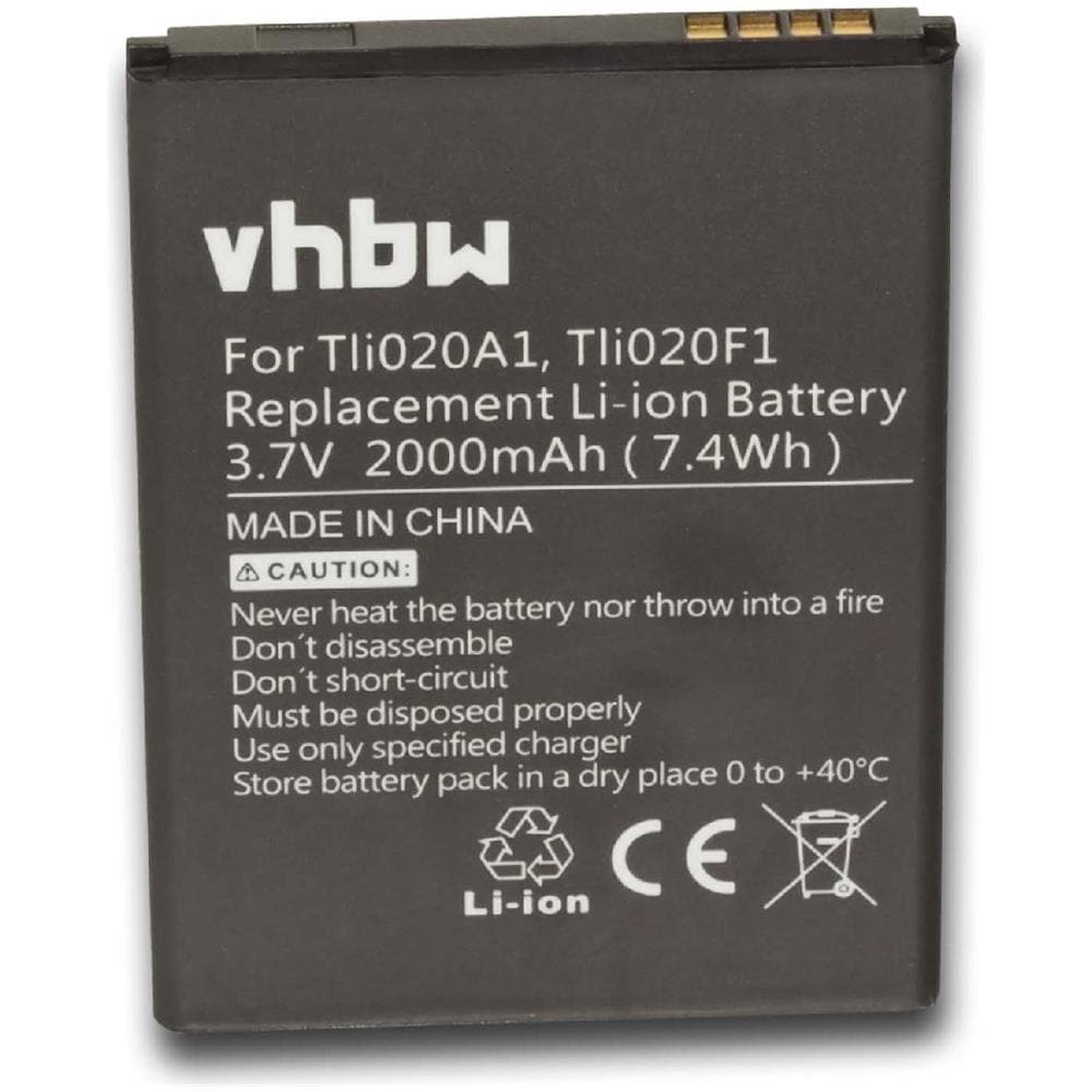 Li-ion Batteria 2000mah (3.8v) Per Cellulari E Smartphone Alcatel One Touch Idol 2 Mini 2 Sostituisce Tli020f1, Tli020g1, Tli019b2. - Foto 1