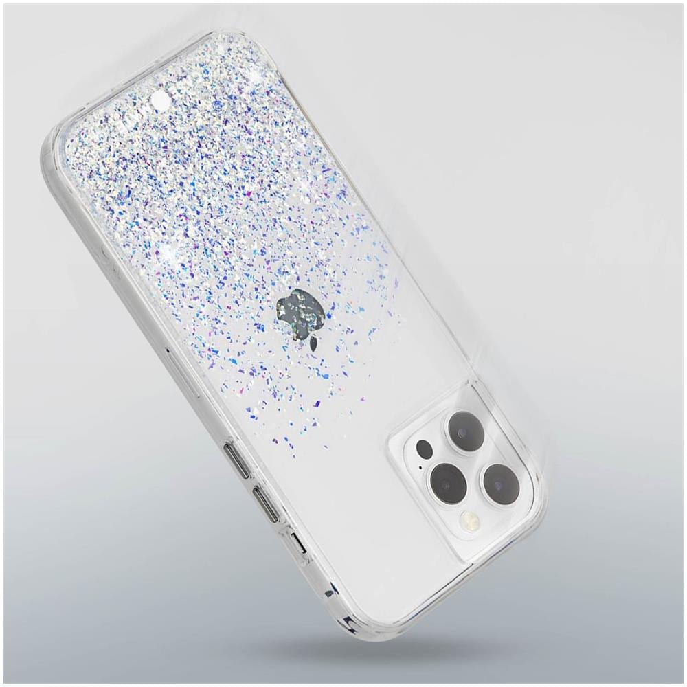 Cover Iphone 12 Pro Max Paillettes Twinkle Ombre Stardust - Blu - Foto 5