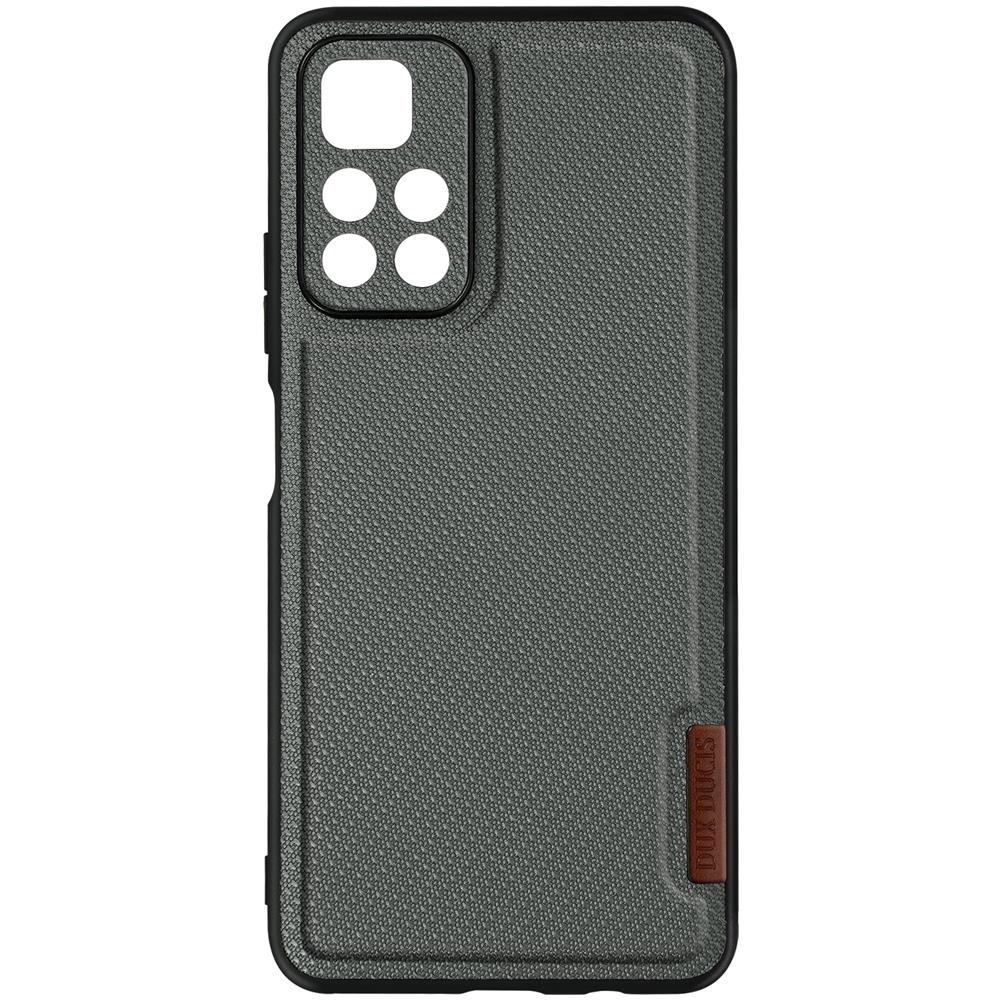 Cover Xiaomi Poco M4 Pro 5g Tessuto Fino Grigia - Foto 1