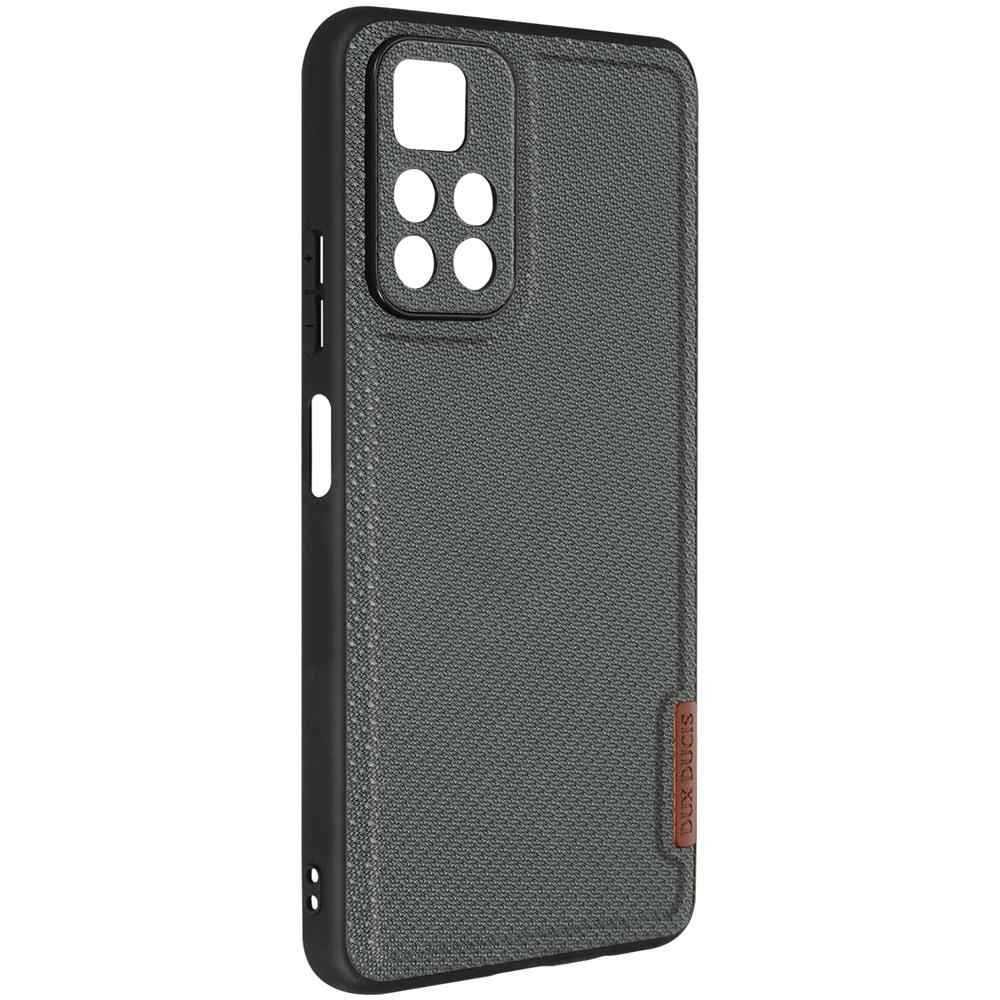Cover Xiaomi Poco M4 Pro 5g Tessuto Fino Grigia - Foto 5