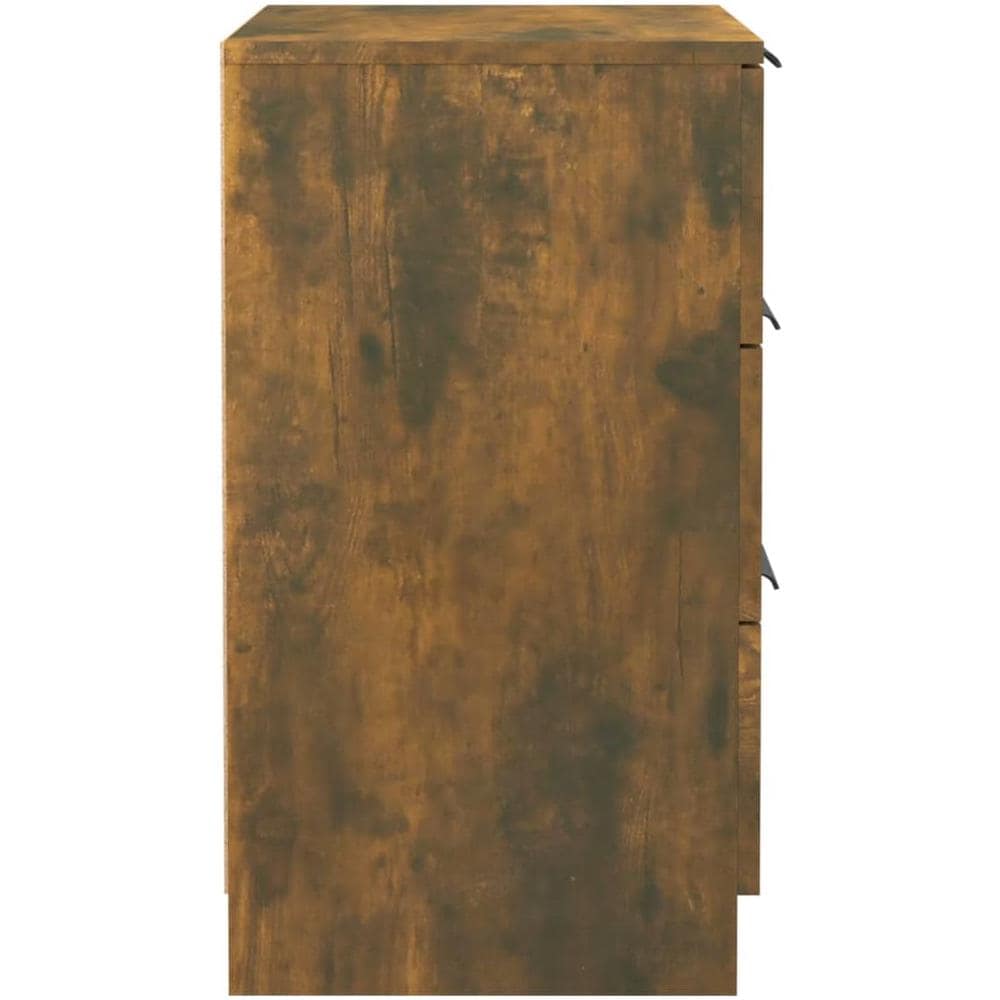 Comodini 2 Pz Rovere Fumo 40x36x65 Cm - Foto 7