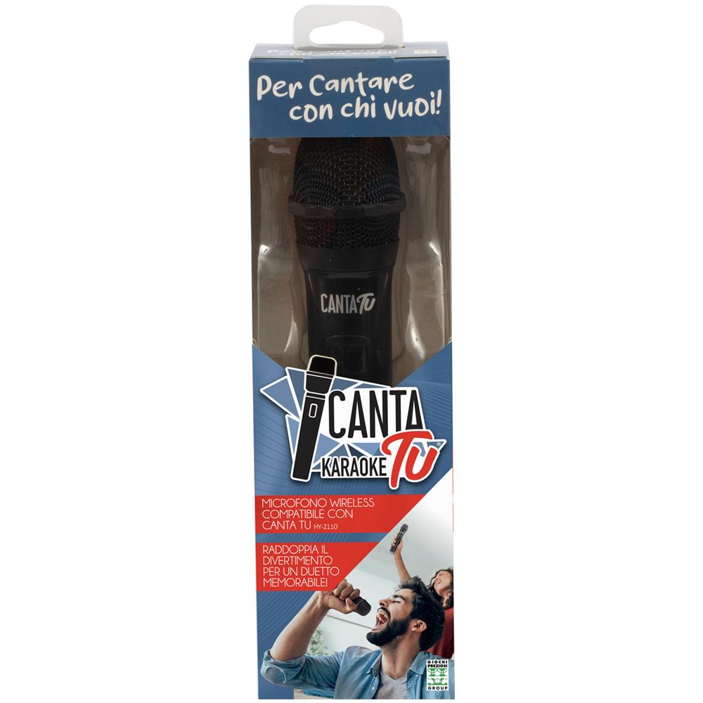 DVM150 Microfono Wireless per Sistema Audio Canta Tu Karaoke Colore Nero - Foto 4