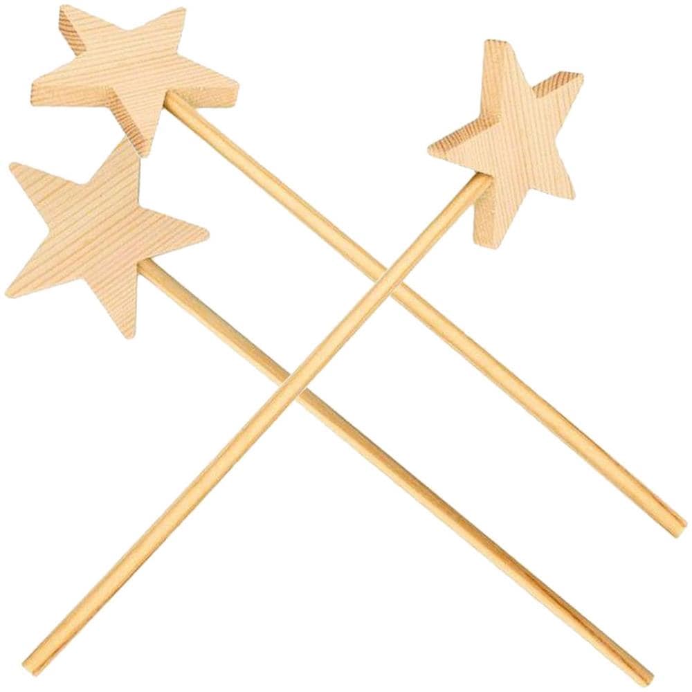 3 Bacchette Magiche In Legno 23 Cm - Foto 1