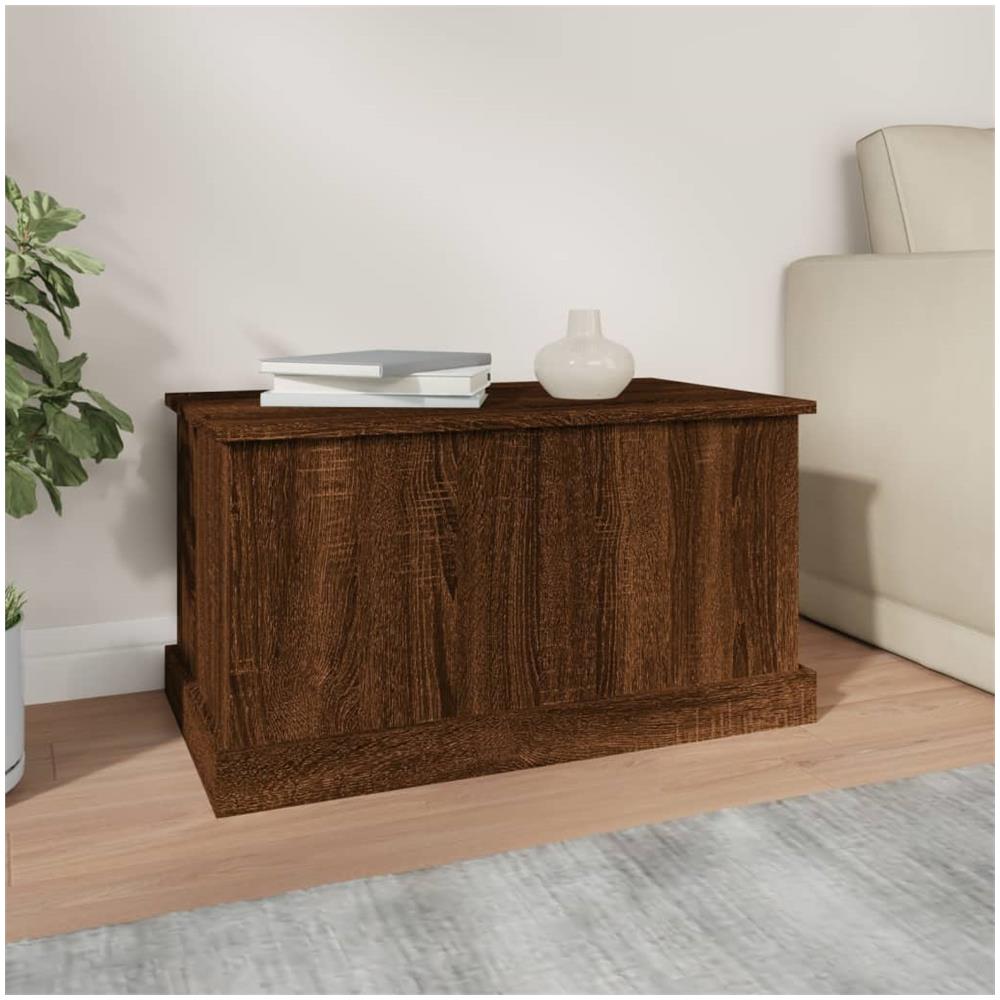 Contenitore Rovere Marrone 70x40x38 cm Legno Multistrato - Foto 3