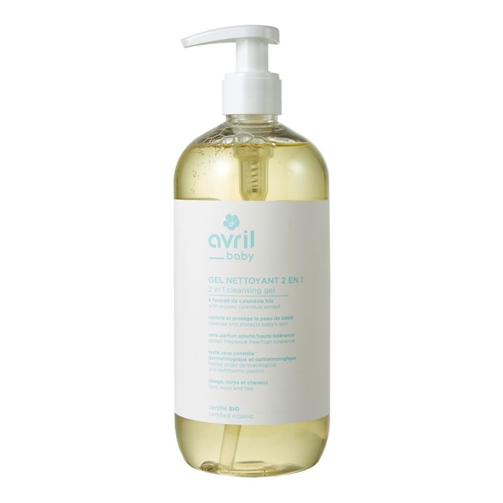 Gel Detergente 2 In 1 Ha Estratto Di Calendula Bio 500ml Baby Viso Corpo E Capelli Aprile - Foto 1