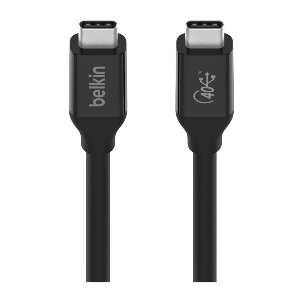INZ001bt0.8MBK cavo USB 0,8 m USB4 Gen 3x2 USB C Nero - Foto 3