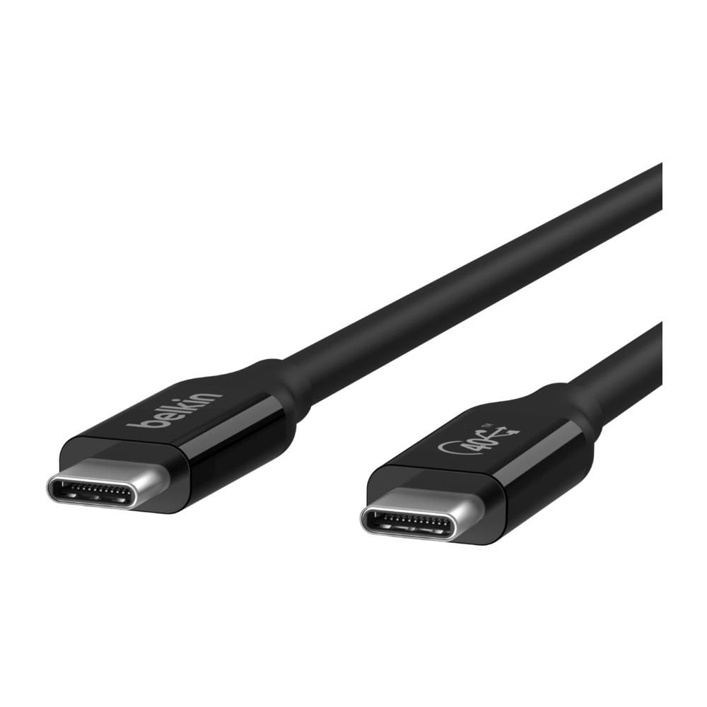 INZ001bt0.8MBK cavo USB 0,8 m USB4 Gen 3x2 USB C Nero - Foto 2
