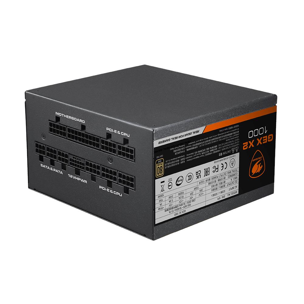 GEX X2 1000 alimentatore per computer 1000 W 20+4 pin ATX ATX Nero - Foto 2