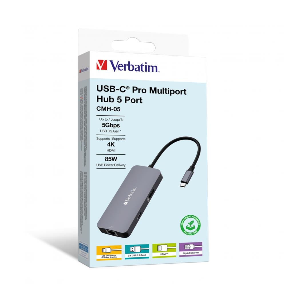 CMH-05 USB tipo-C 5000 Mbit /s Argento - Foto 1