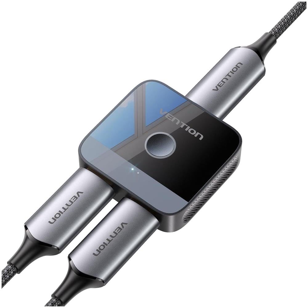 Splitter AKOB0 HDMI 2 in 1 Out Supporta 4K 60hz 3D HDR Con Indicatori LED - Foto 3