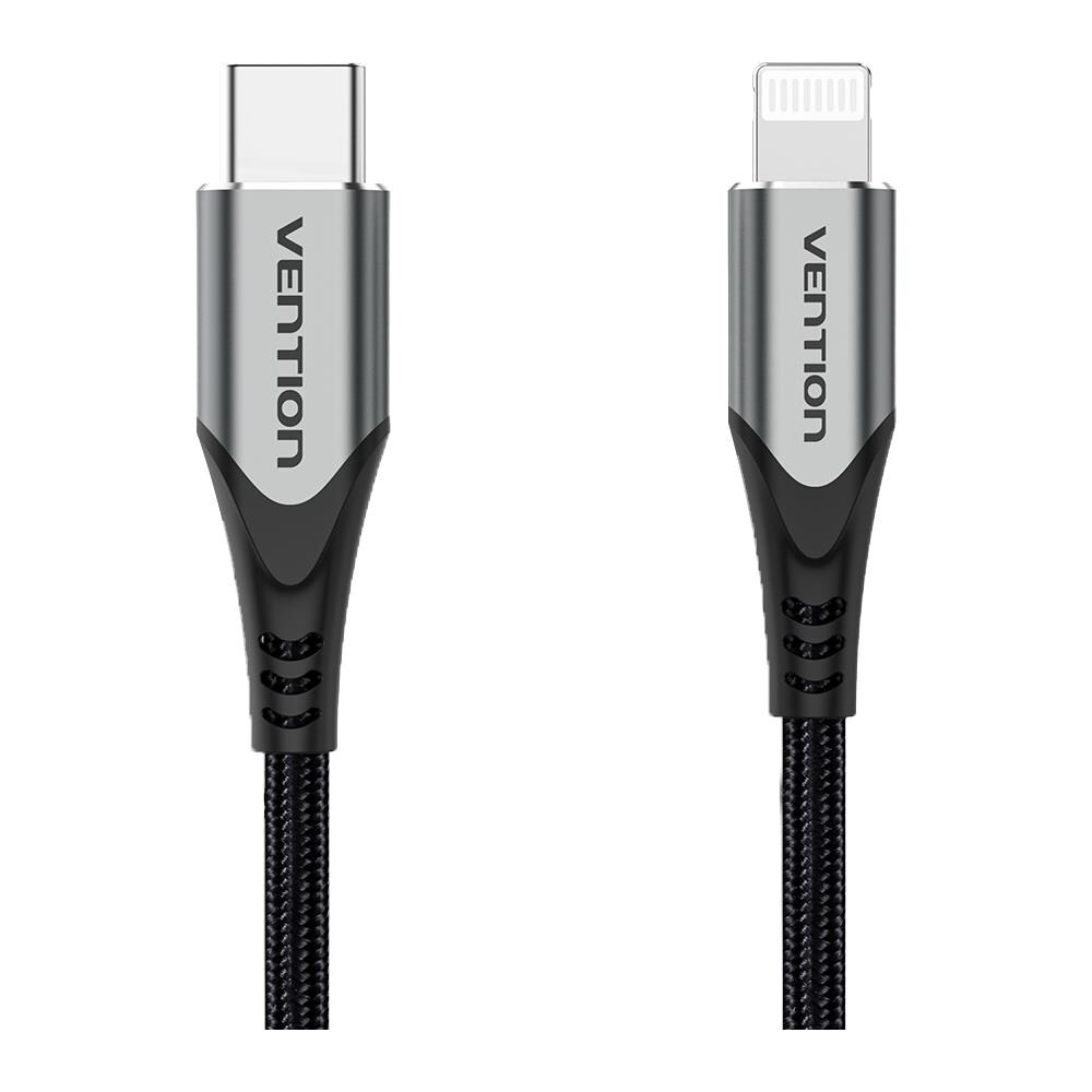 TACHH cavo per cellulare Grigio 2 m USB C Lightning - Foto 7