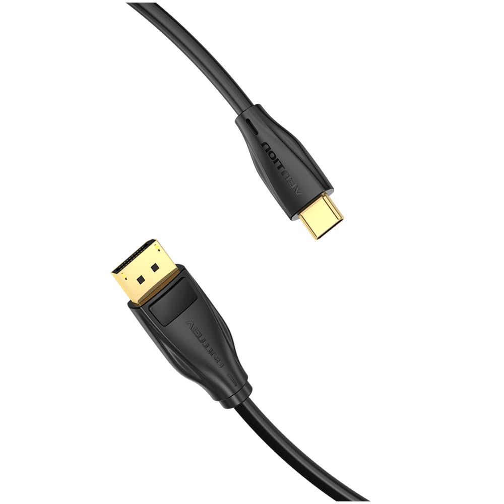 CGYBF cavo e adattatore video 1 m USB tipo-C DisplayPort Nero - Foto 2