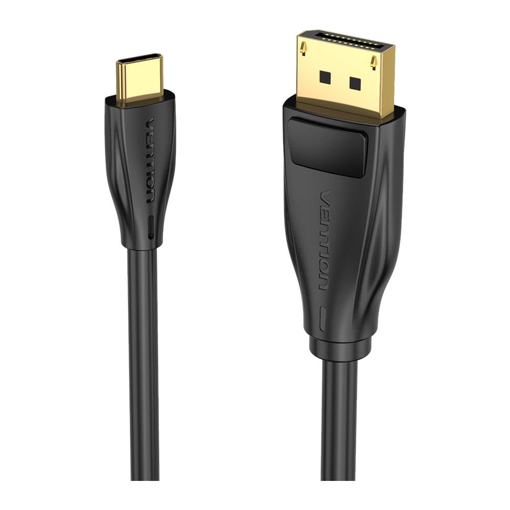 CGYBF cavo e adattatore video 1 m USB tipo-C DisplayPort Nero - Foto 1