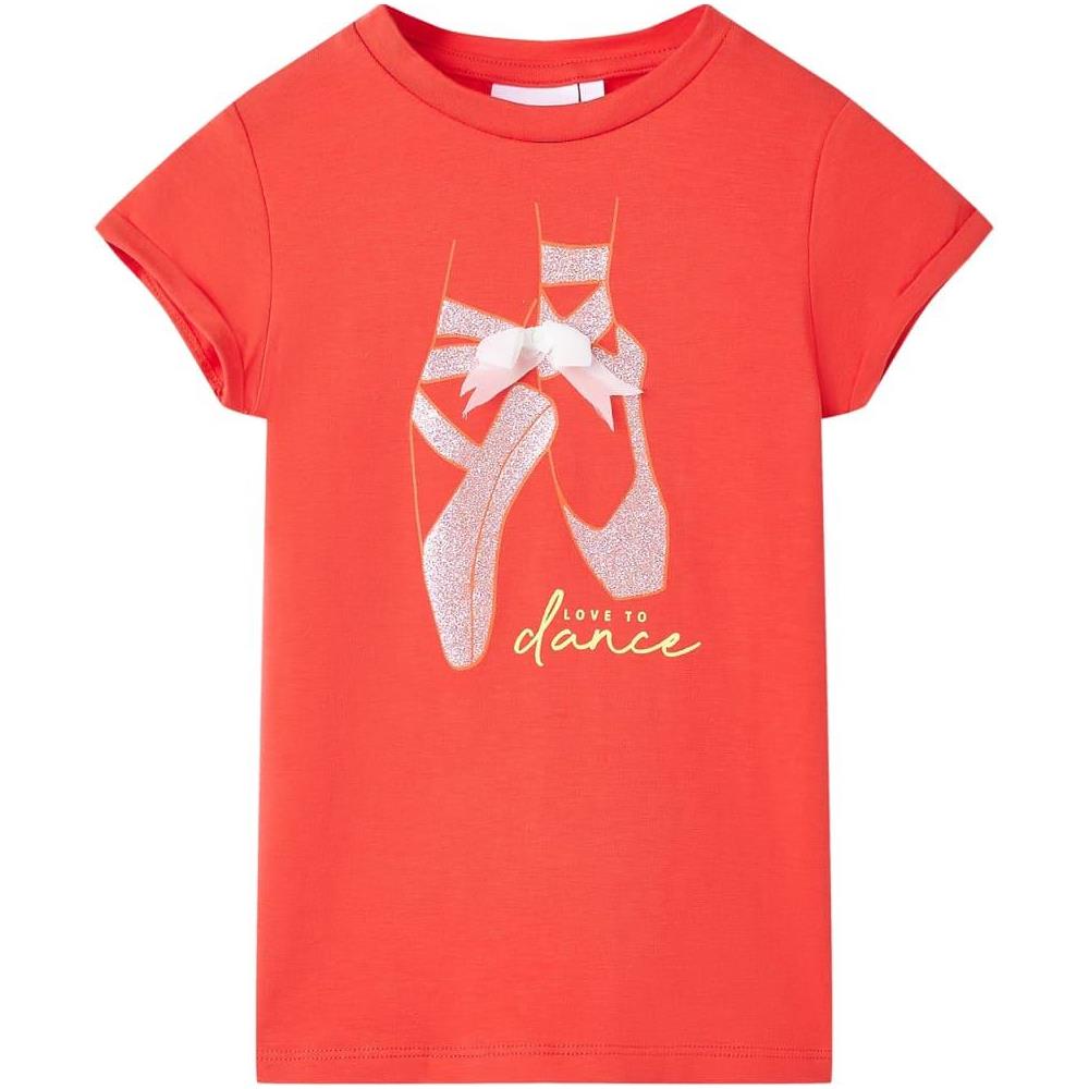 Maglietta per Bambini Rossa 116 - Foto 1