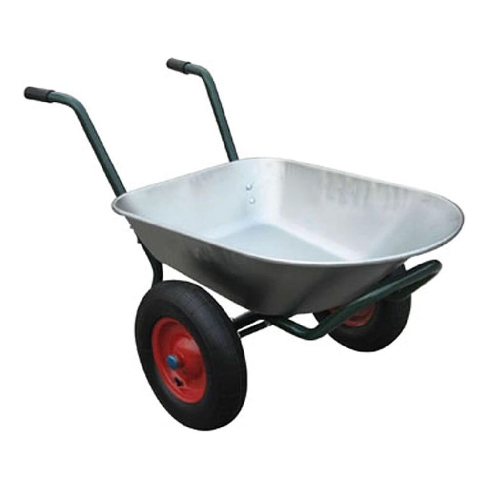 Carla Con Due Ruote 66 Lt In Acciaio Portata 150kg - Foto 2