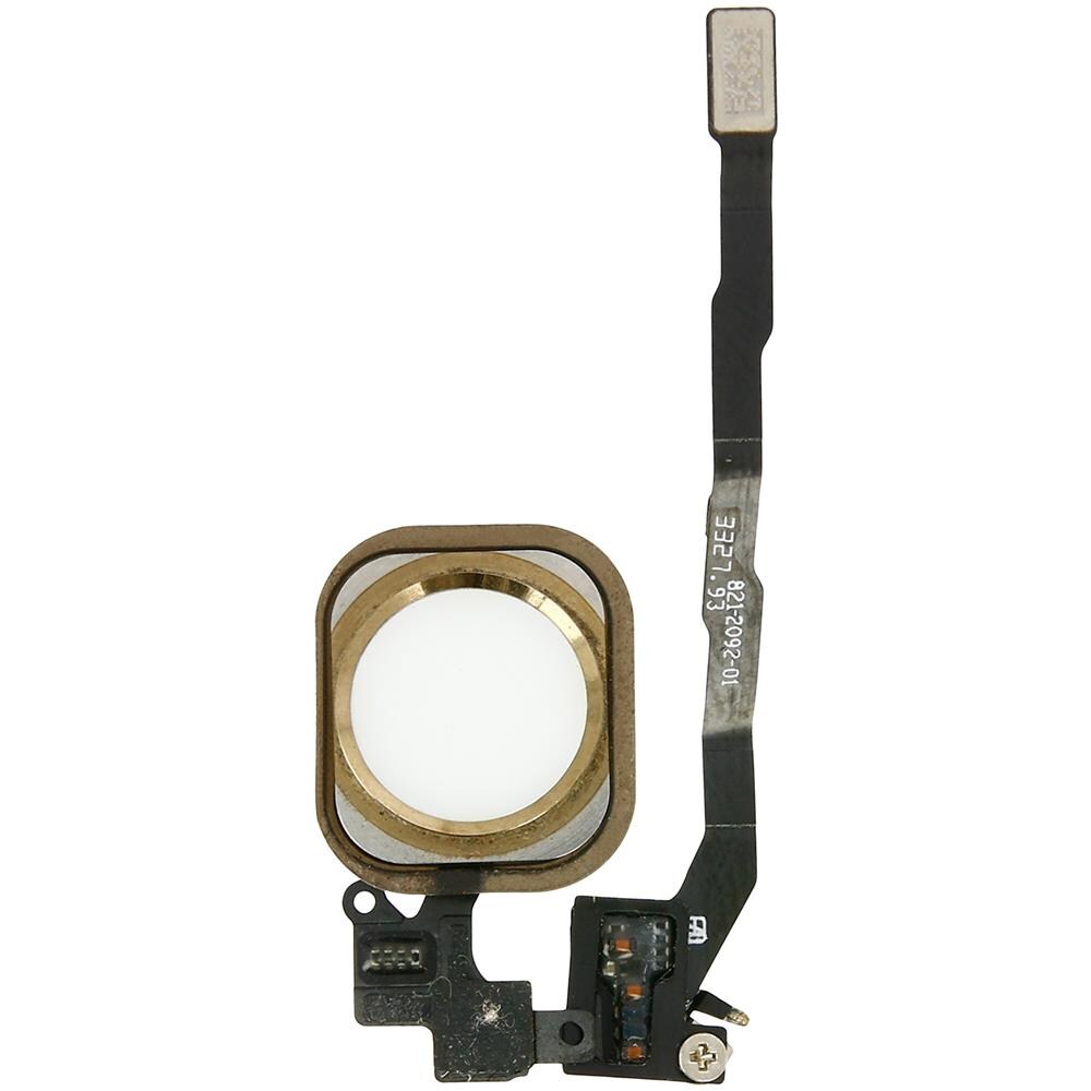 Tasto Home Con Connettore Integrato Per Apple Iphone 5s / Se - Bianco - Foto 1